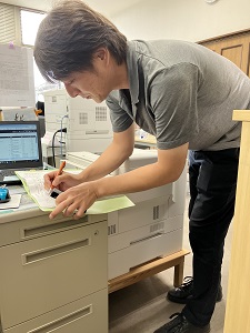地域おこし協力隊員活動の様子