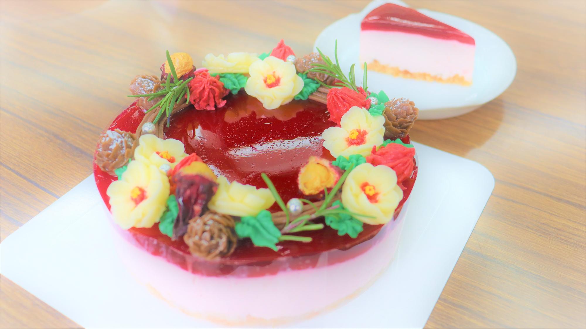 ローゼルチーズケーキ