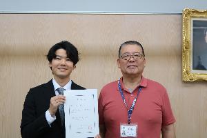 令和7年7月地域おこし協力隊委嘱状交付式